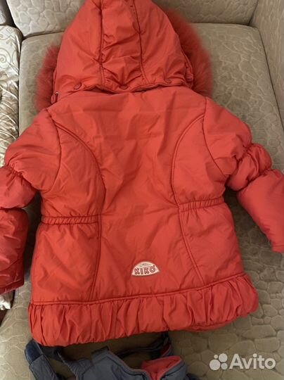 Комбинезон для девоки 98 зимний kiko