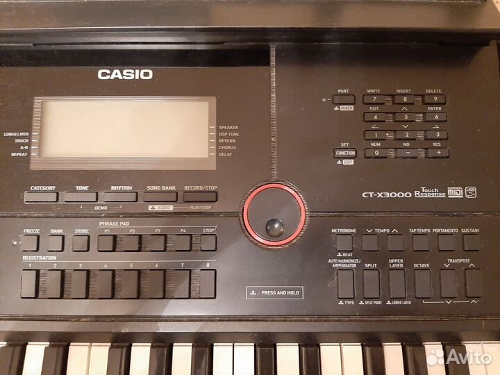 Синтезатор casio CT-X3000