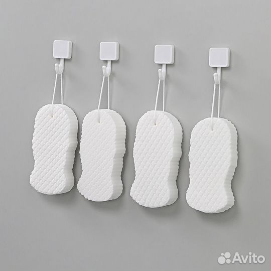 Отшелушивающая губка мочалка для тела