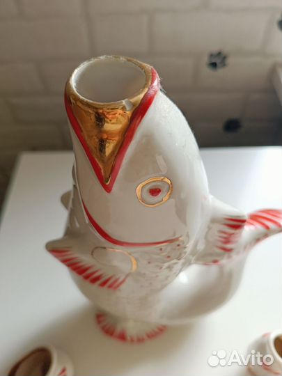 Рыба, фарфор СССР