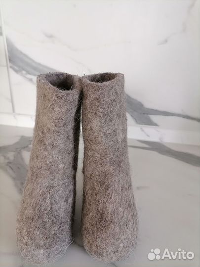 Валенки с калошами