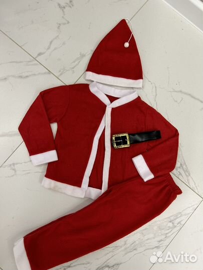 Костюм деда мороза детский