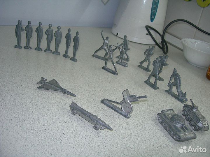 Оловянные солдатики столбики СССР