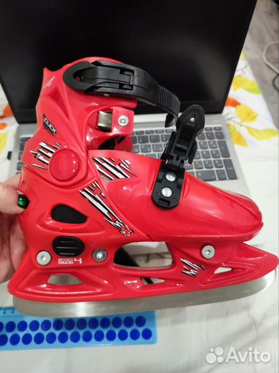 Коньки детские раздвижные