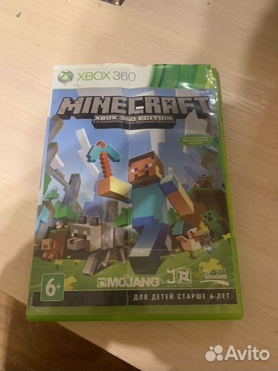 Диск для xbox 360 (Майнкрафт)