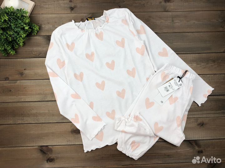 Пижама для девочки новая хлопок OVS