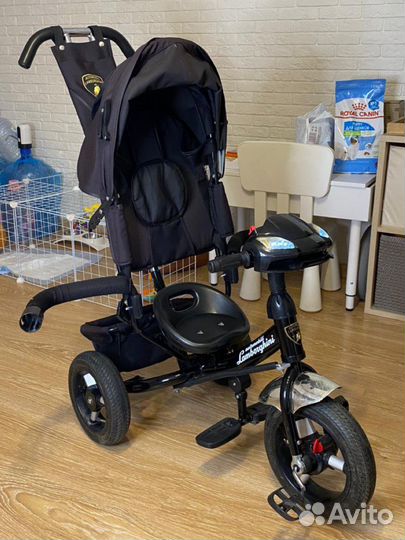 Велосипед трехколесный lamborghini