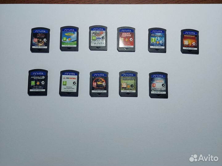 Картриджи для PlayStation Vita