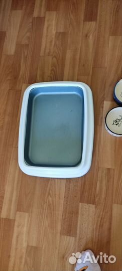 Лоток и миски для кошек бу