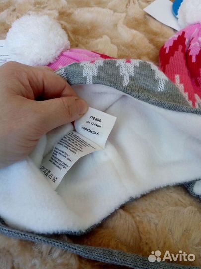 Новая шапка Lassie 42-44р-р. д/девочки (оригинал)