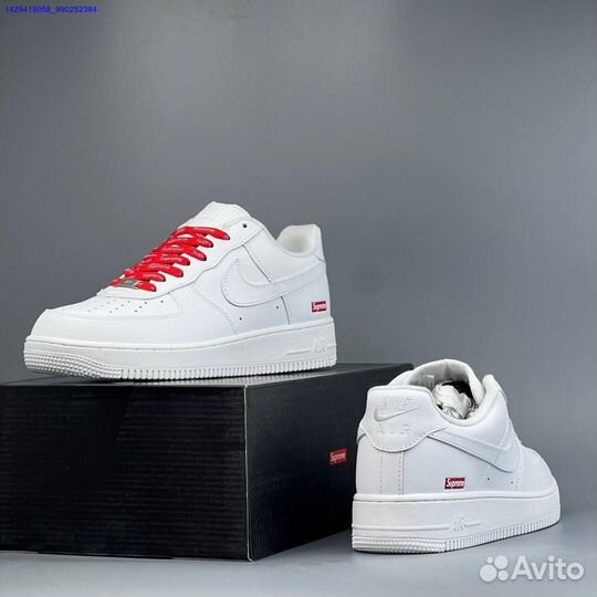 Кроссовки Nike Air Force 1 Low & Supreme (Арт.39888)