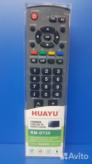 Универсальный пульт Panasonic RM-D720 (# 1663)