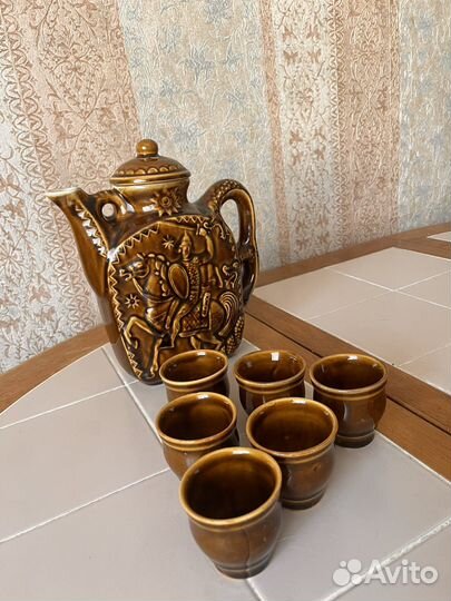 Набор кувшин и стаканы
