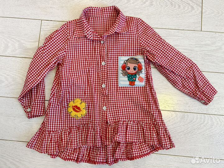 Вещи на девочку рост 122-128 пакетом