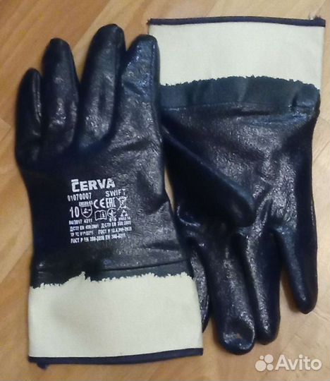 Перчатки рабочие толстые