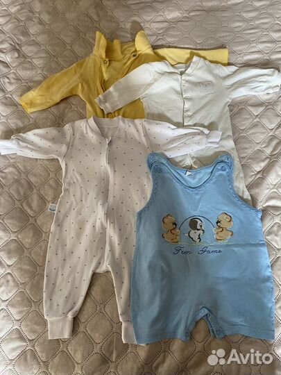 Детские вещи пакетом на девочку 56 62