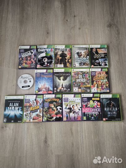 Диски на Хбокс 360 лицензия