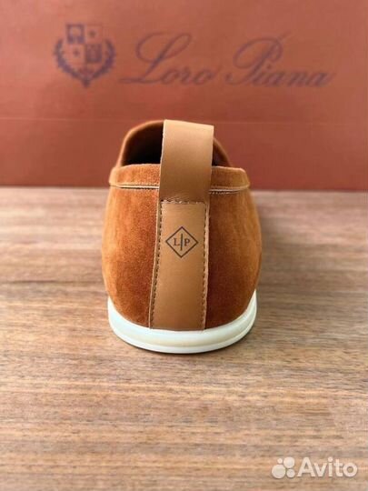 Лоферы Loro Piana (коричневый)