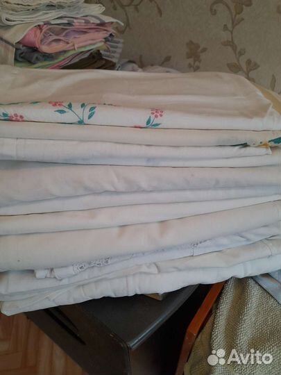Простыни,пододеяльники,наволочки б/у
