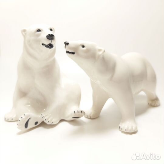 Фарфоровые статуэтки животных