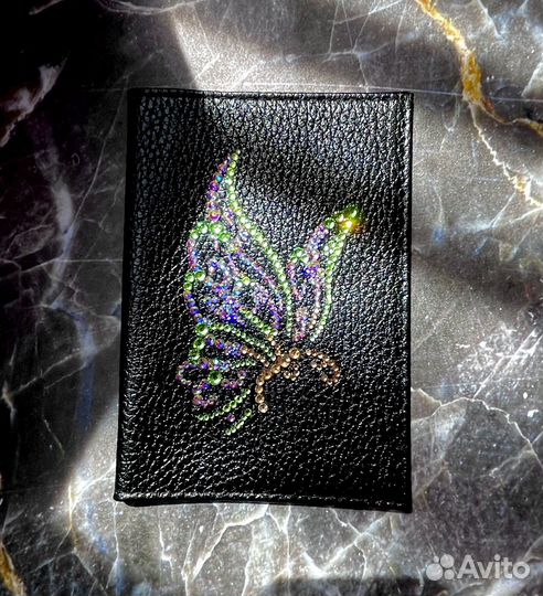 Обложка для паспорта натуральная кожа