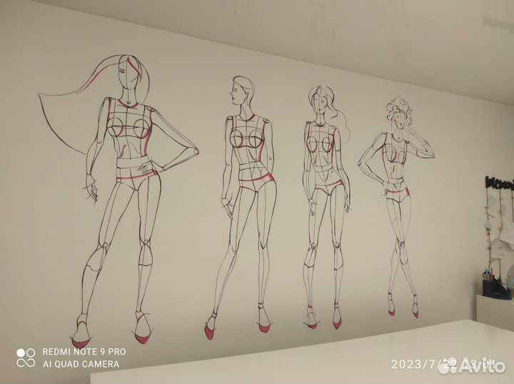 Роспись стен