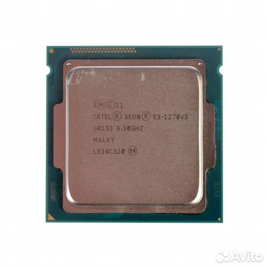 Процессор Intel Xeon E3-1270 v3 LGA1150, 4 x 3500
