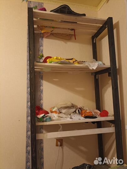 Полка деревянная