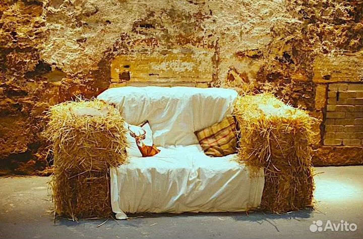 Солома в тюках в Голицыно