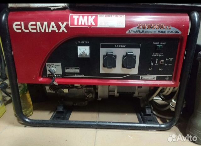 Бензиновый генератор elemax sh6500ex