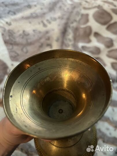 Кувшин Индия латунь