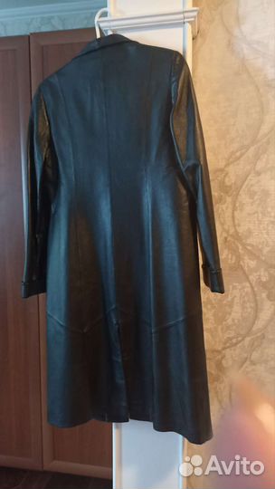 Пальто натуральная кожа новое
