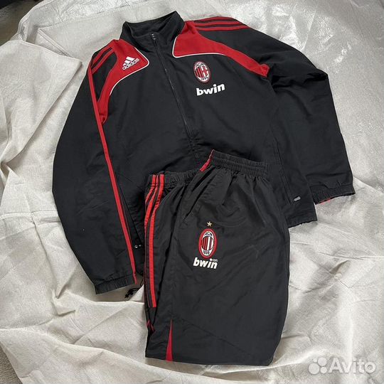 Винтажный спортивный костюм Adidas AC Milan