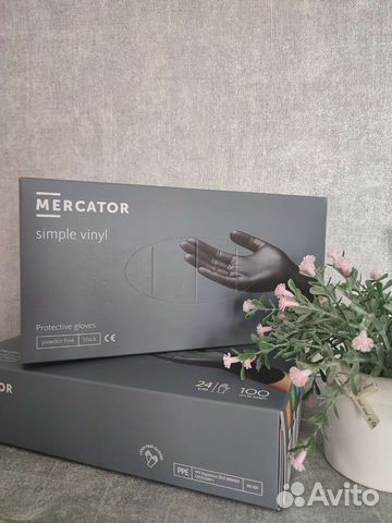 Перчатки нитриловые, виниловые