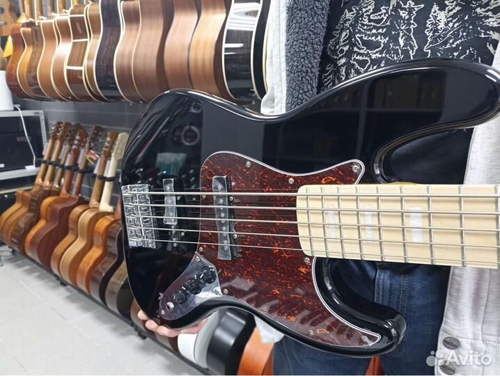 Root Note JB001V-BLK - Бас-гитара 5-струнная, черн