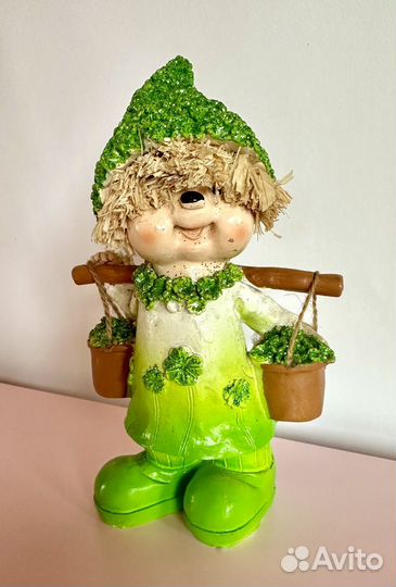 Гномик керамический