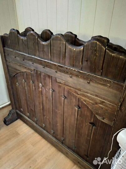 Перегородки из массива