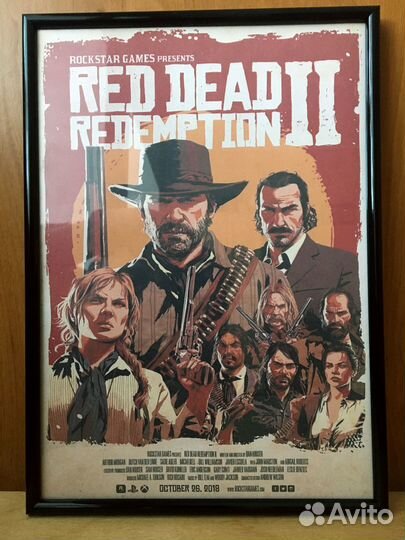 Постер Red Dead Redemption 2