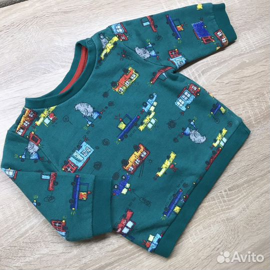 Свитшот, штанишки с начесом 74 р-р