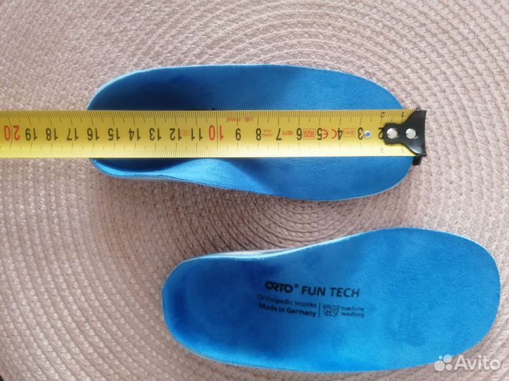 Детские ортопедические стельки новые Orto Fun Tech