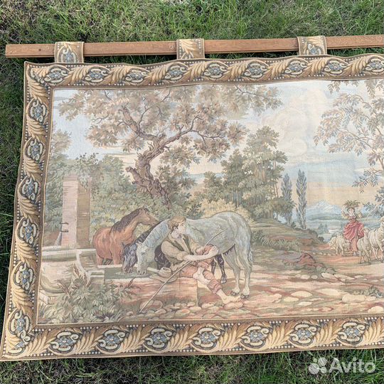Антикварный Гобелен. Мельница
