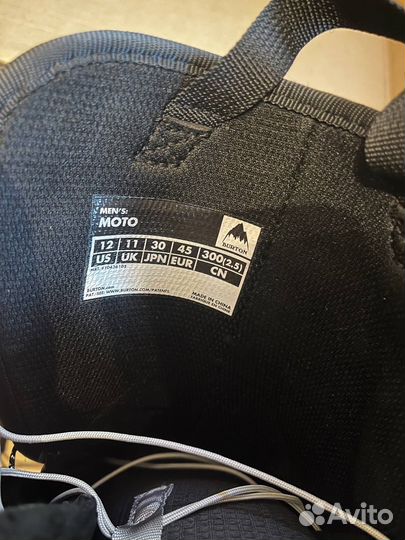 Сноубордические ботинки burton