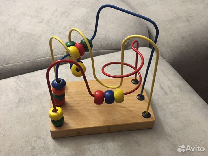 Игровой развивающий лабиринт подарок со счетами