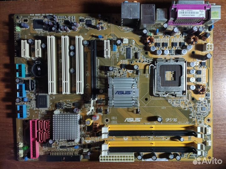 Материнская плата asus P5B socket 775
