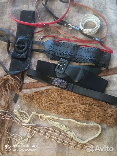 Ремни и пояса женские