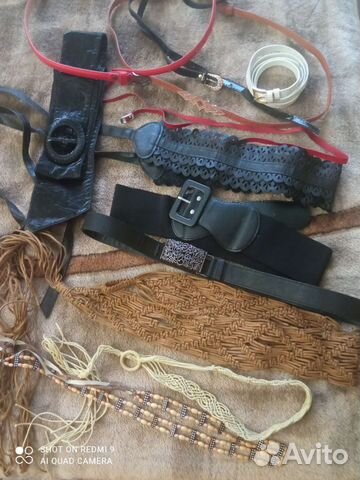 Ремни и пояса женские