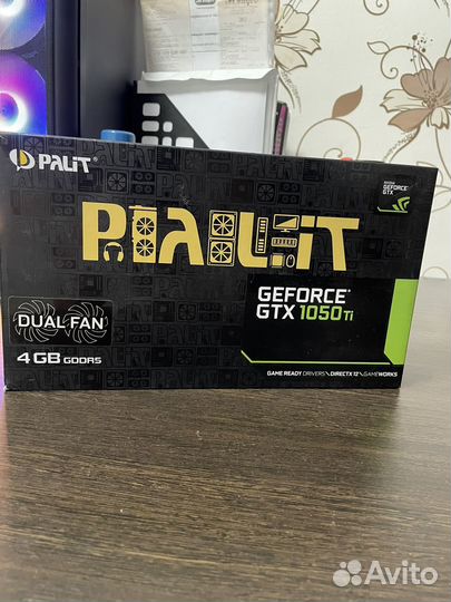 Palit GeForce gtx 1050 ti 4Gb