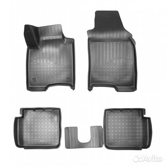 Коврики в салон для Fiat Panda (2012-2023)