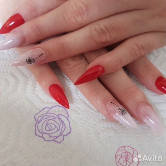 Маникюр.наращивание