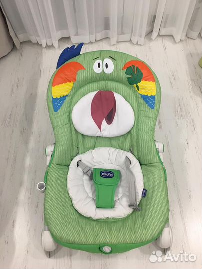 Шезлонг детский chicco 0+